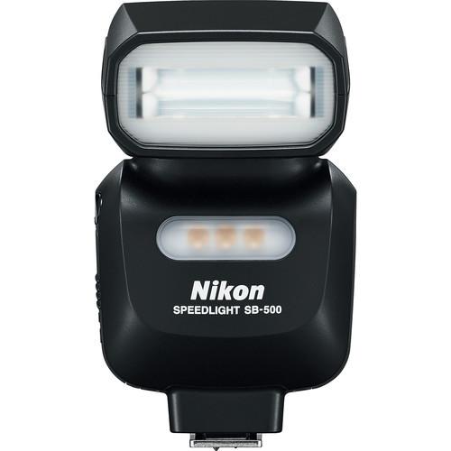 Nikon SB-500 AF Speedlight, lighting hot shoe flashes, Nikon - Pictureline - 1
