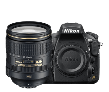 Nikon D810 Digital SLR with 24-120mm f/4 VR Lens, camera dslr cameras, Nikon - Pictureline - 1