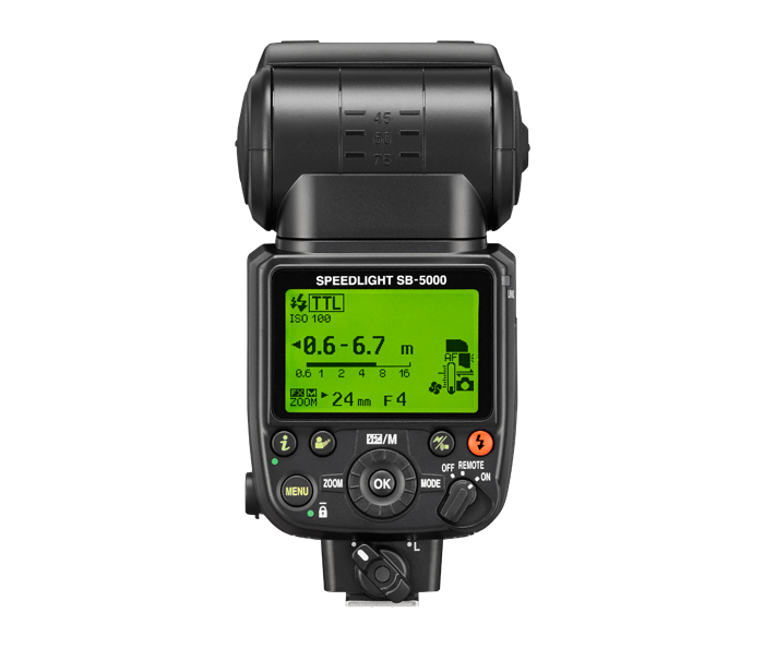 Nikon SB-5000 AF Speedlight, lighting hot shoe flashes, Nikon - Pictureline - 2