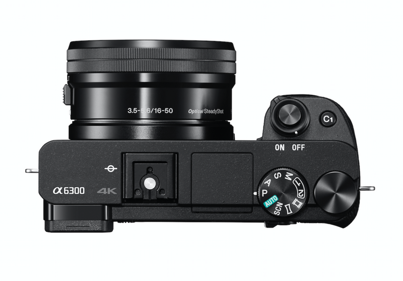 Sony Alpha a6300 Mirrorless Digital Camera with E-Mount 16-50mm Lens, camera mirrorless cameras, Sony - Pictureline - 4