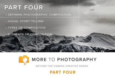 More to Photography Part Four (September 29th)