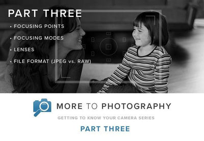 More to Photography Part Three (September 22nd)