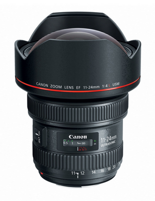 Canon EF 11-24mm F4L USM Lens, lenses slr lenses, Canon - Pictureline - 1
