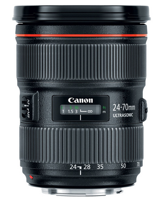 Canon EF 24-70mm f2.8L II USM Lens, lenses slr lenses, Canon - Pictureline - 1