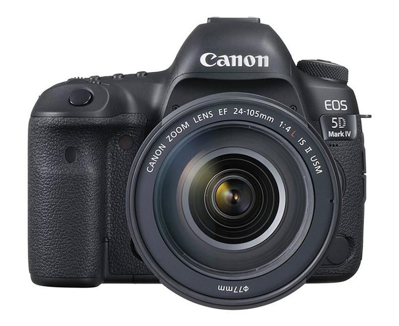 Canon EOS 5D Mark IV EF 24-105mm L IS USM Digital Camera Kit, camera dslr cameras, Canon - Pictureline - 1