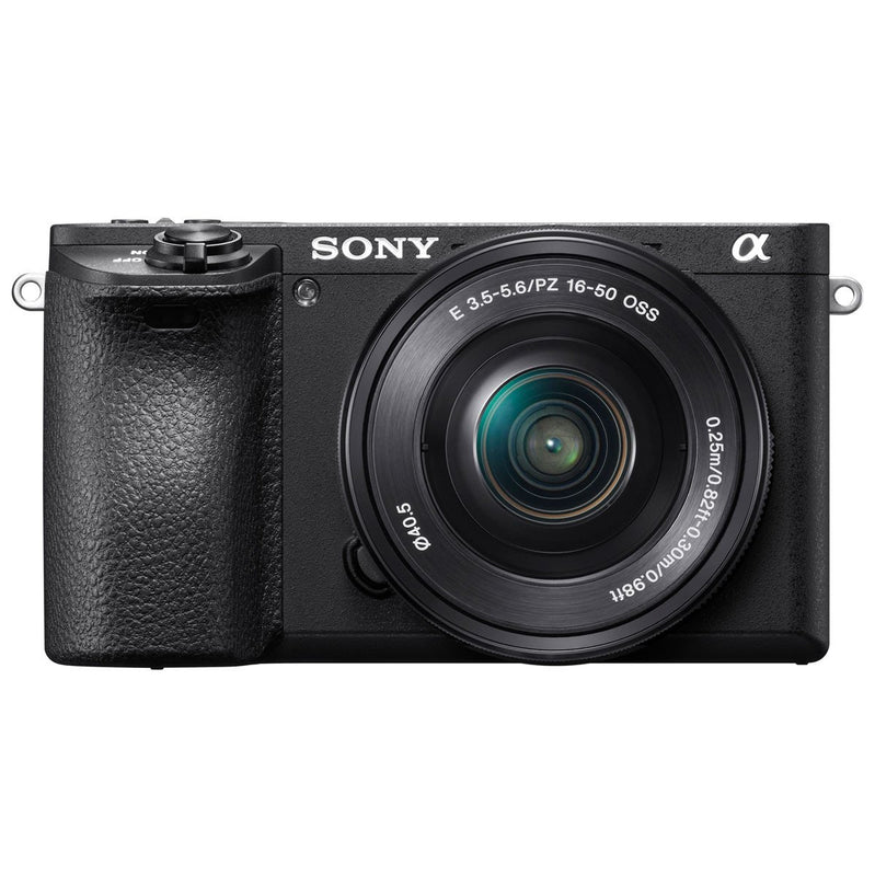 Sony Alpha a6500 Mirrorless Digital Camera with E-Mount 16-50mm Lens