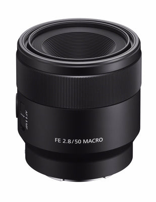Sony FE 50mm f2.8 Macro Lens, lenses mirrorless, Sony - Pictureline - 1