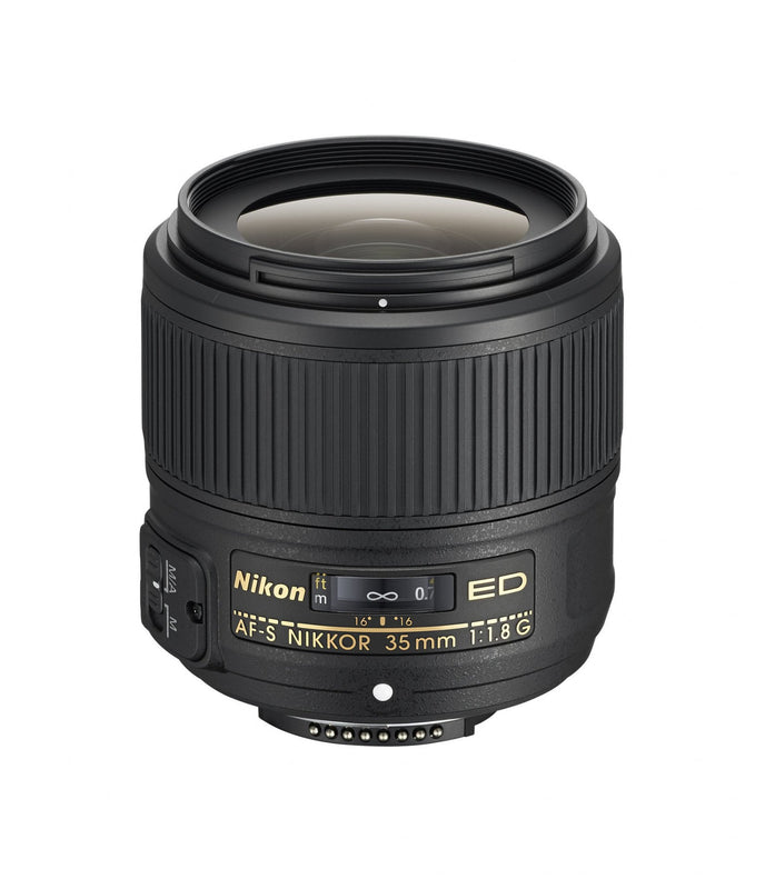 Nikon 35mm f/1.8G ED AF-S Nikkor Lens, lenses slr lenses, Nikon - Pictureline