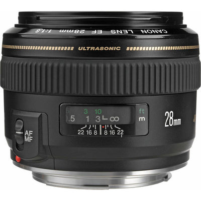 Canon EF 28mm f1.8 USM Lens, lenses slr lenses, Canon - Pictureline - 1
