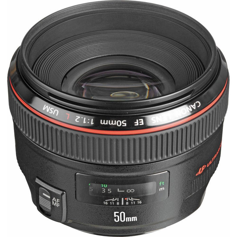Canon EF 50mm f1.2L USM Lens, lenses slr lenses, Canon - Pictureline - 2