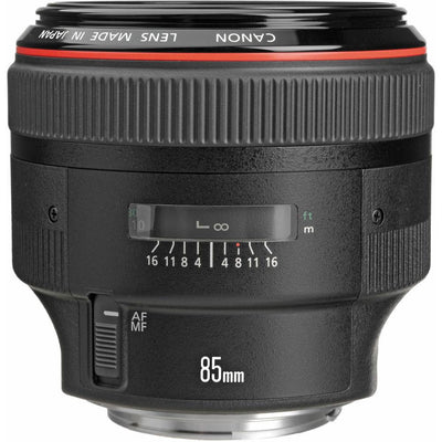Canon EF 85mm f1.2L II USM Lens, lenses slr lenses, Canon - Pictureline - 1