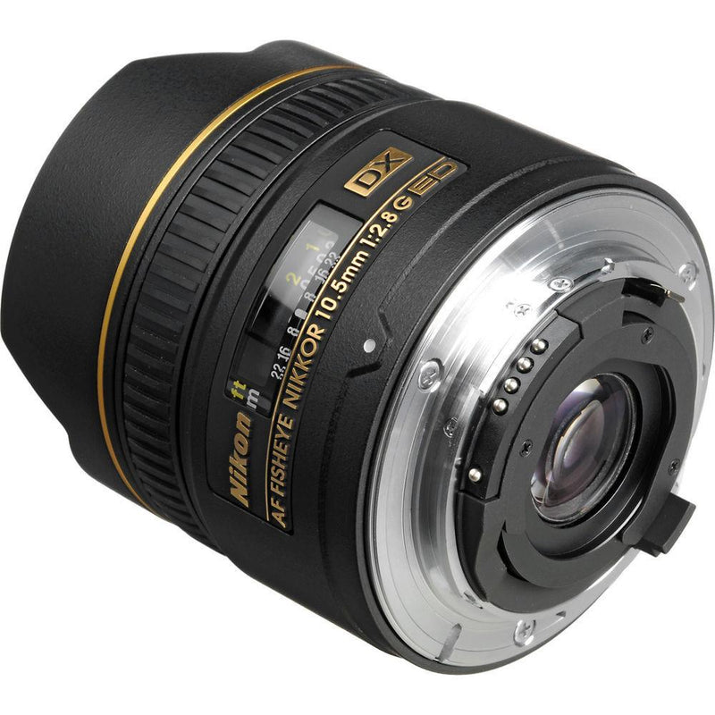 Nikon 10.5mm f/2.8G ED-IF AF DX Fisheye Lens, lenses slr lenses, Nikon - Pictureline - 2