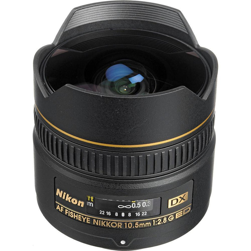 Nikon 10.5mm f/2.8G ED-IF AF DX Fisheye Lens, lenses slr lenses, Nikon - Pictureline - 4