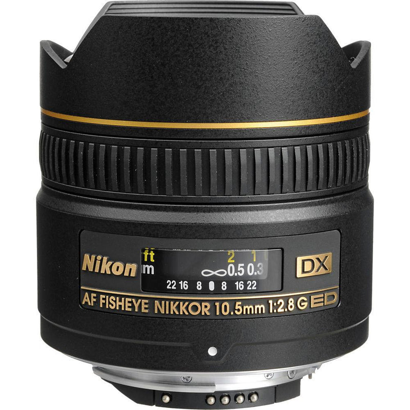 Nikon 10.5mm f/2.8G ED-IF AF DX Fisheye Lens, lenses slr lenses, Nikon - Pictureline - 3
