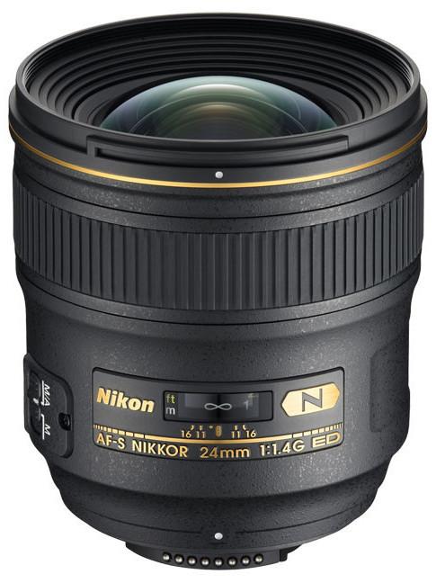 Nikon 24mm f/1.4G ED AF-S NIKKOR Lens, lenses slr lenses, Nikon - Pictureline