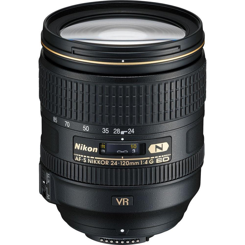 Nikon 24-120mm f/4G AF-S VR Zoom Lens, lenses slr lenses, Nikon - Pictureline - 1