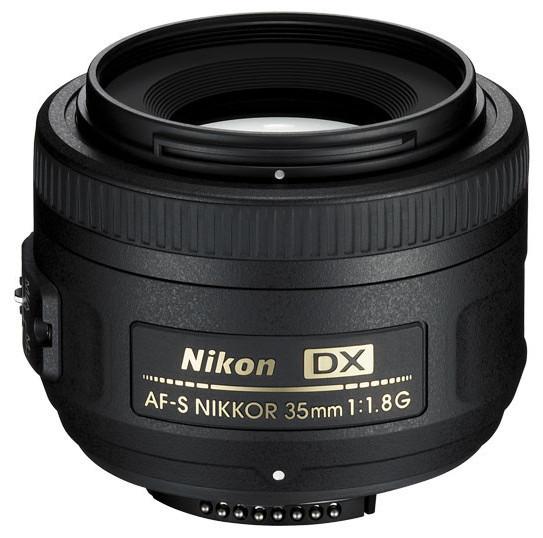 Nikon 35mm f/1.8G AF-S DX Nikkor Lens, lenses slr lenses, Nikon - Pictureline - 1