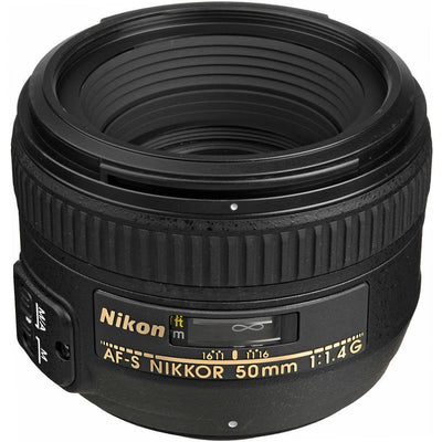 Nikon 50mm f/1.4G AF-S Nikkor Lens, lenses slr lenses, Nikon - Pictureline - 1